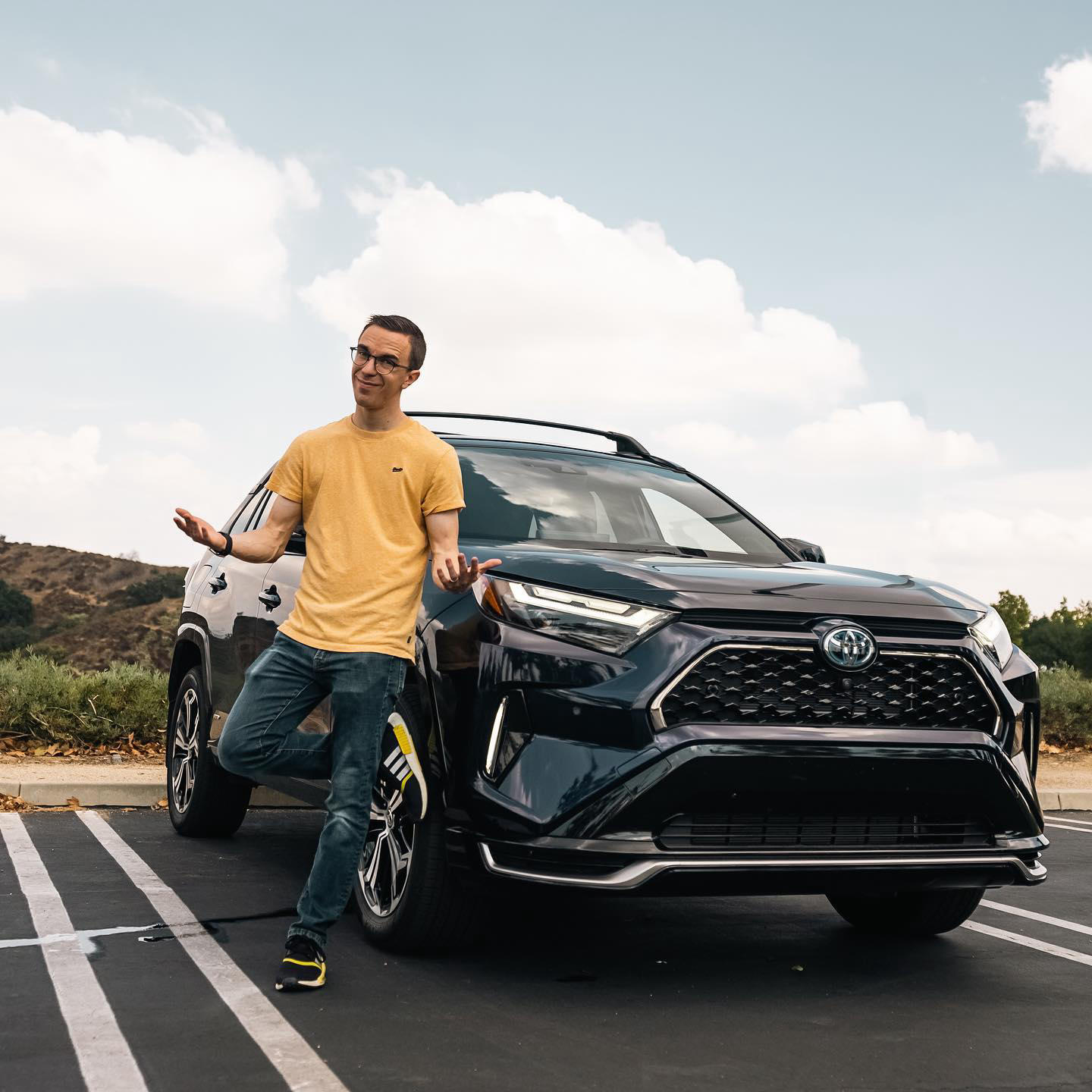 Austin Evans - Got to spend some time in the #ToyotaUSA RAV4 Prime while shooting our first episode