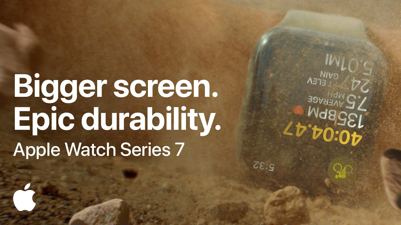 image 0 Bigger Screen. Epic Durability. : Apple Watch Series 7 : Apple