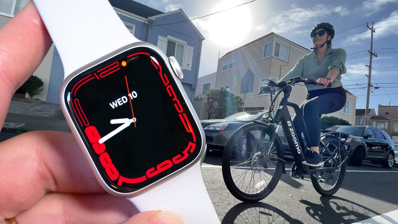 image 0 Biking With Apple Watch! (series 7 Review)