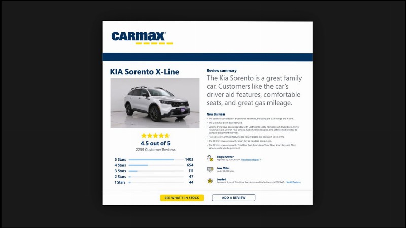 image 0 Carmax Uses Azure Openai Service To Summarize Customer Reviews