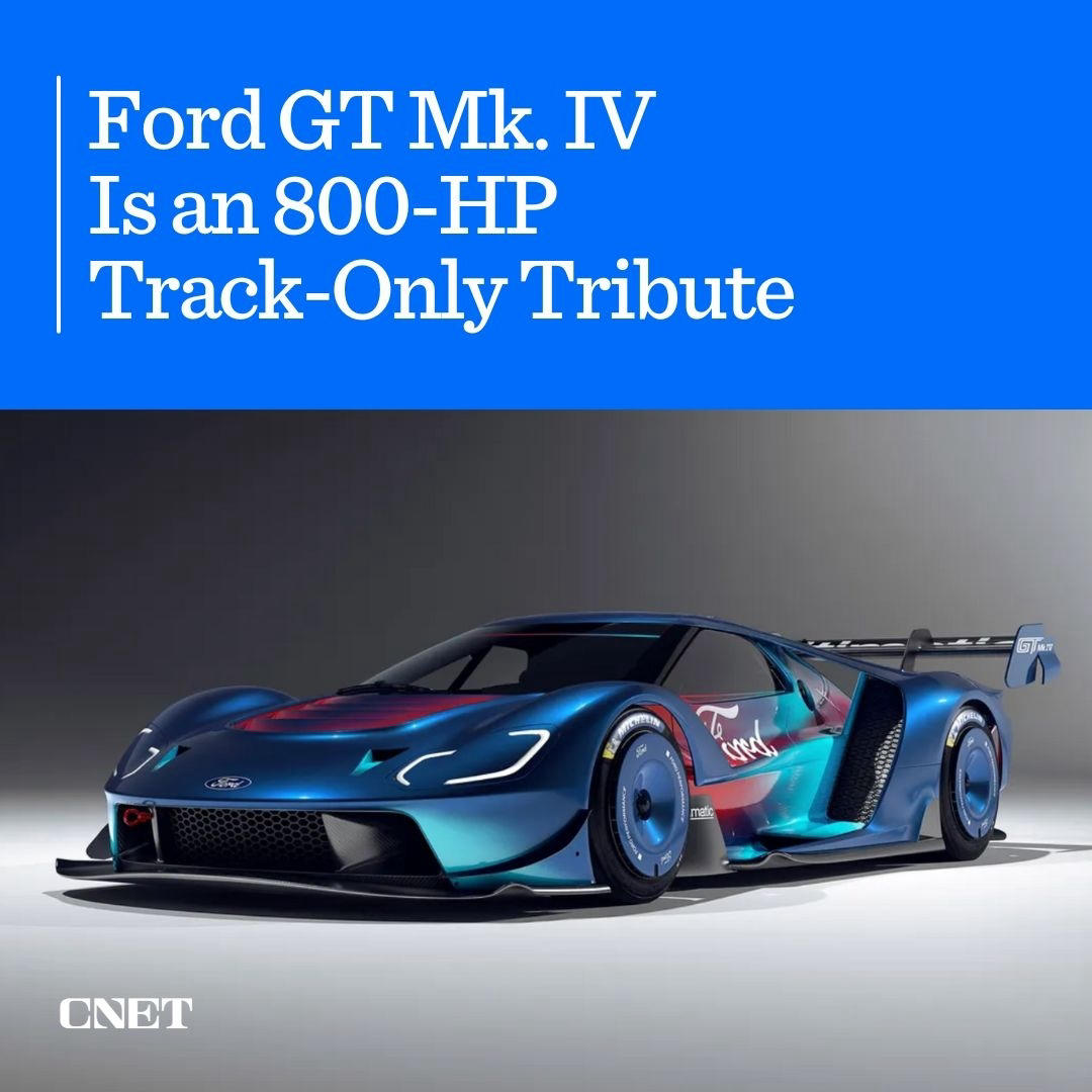 CNET - The Ford GT might be on its way out the door, but that doesn't mean Ford has finished cooking