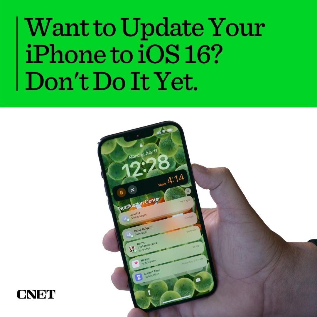 image  1 CNET - Updating your iPhone to the latest iOS is always exciting when Apple's added new features, bu