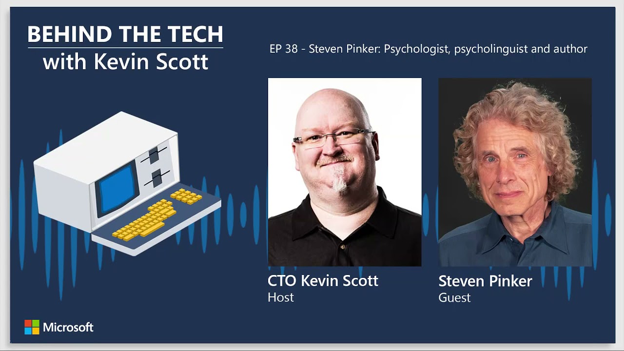 image 0 Episode 37: Behind The Tech – Dr. Steven Pinker: Psychologist Psycholinguist And Author