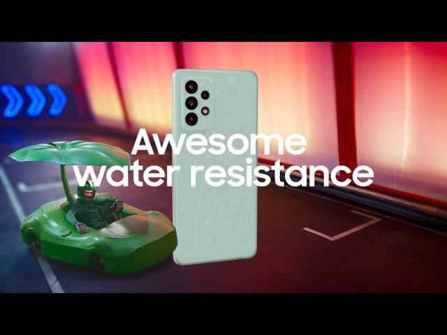 Galaxy A52s 5g: Awesome Water Resistance : Samsung