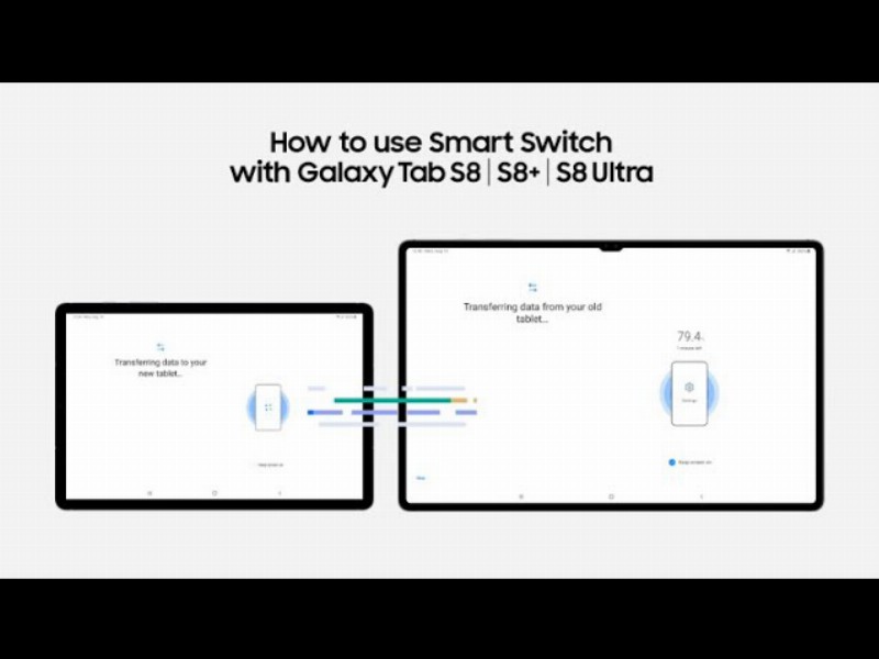 Galaxy Tab S8 Series: How To Use Smart Switch : Samsung