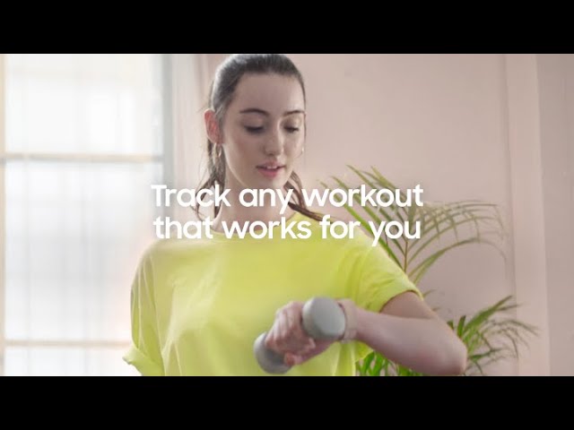 Galaxy Watch4: Track Any Workout That Works For You : Samsung