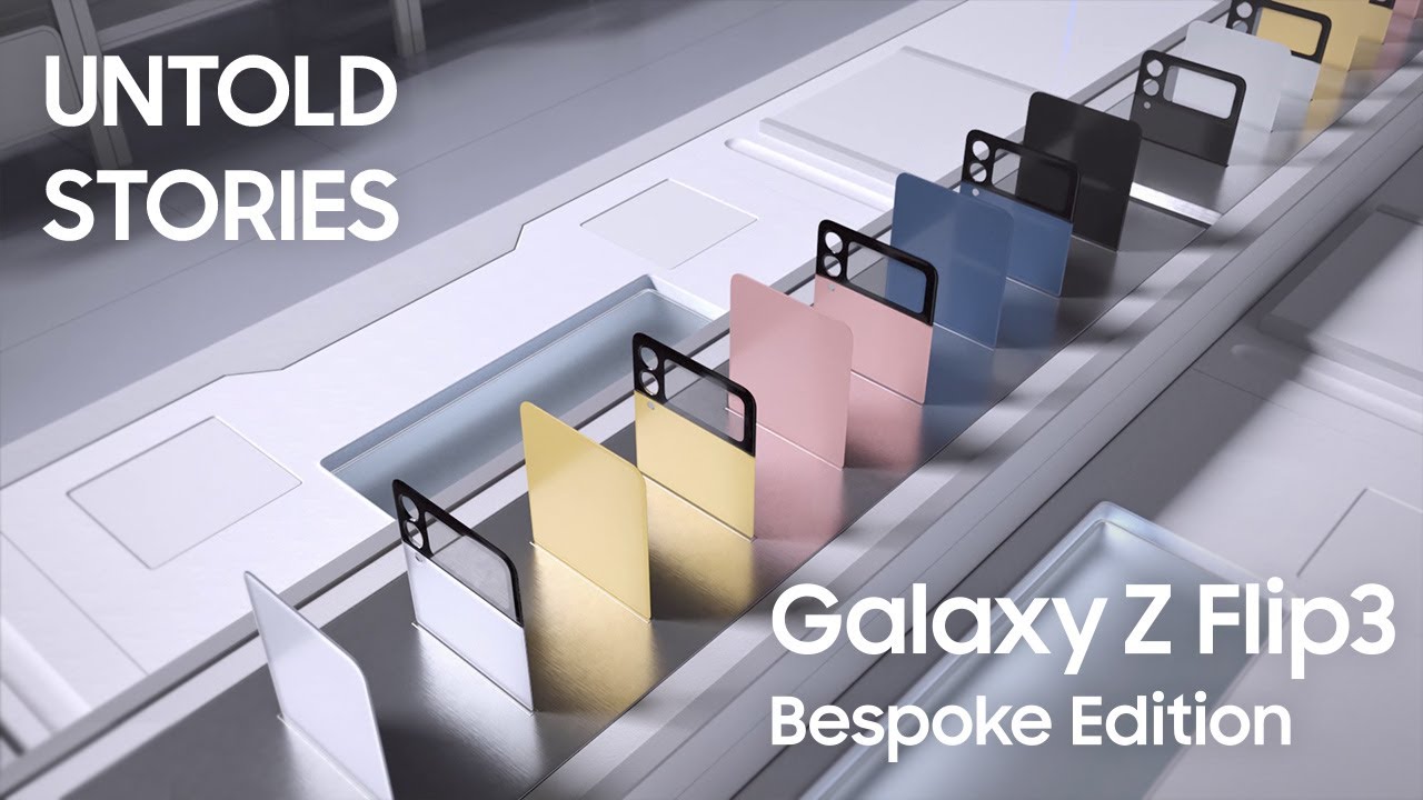 Galaxy Z Flip3 Bespoke Edition: Untold Stories : Samsung