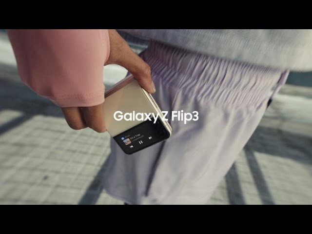 Galaxy Z Flip3: Pocketability For Your Run : Samsung
