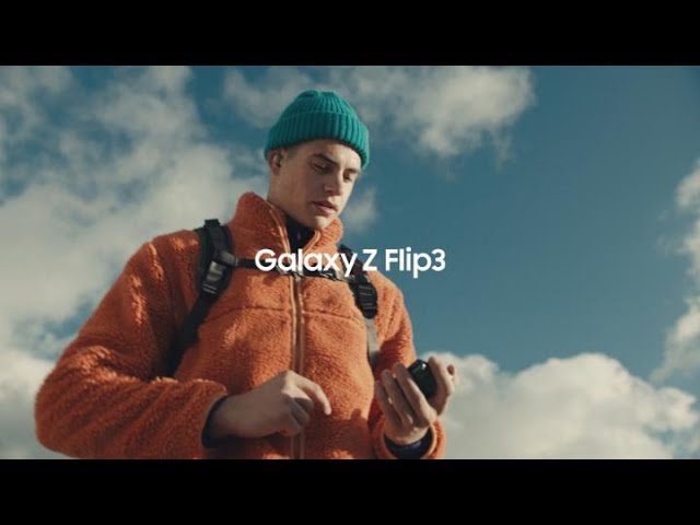 Galaxy Z Flip3: The Cover Screen That Has You Covered : Samsung