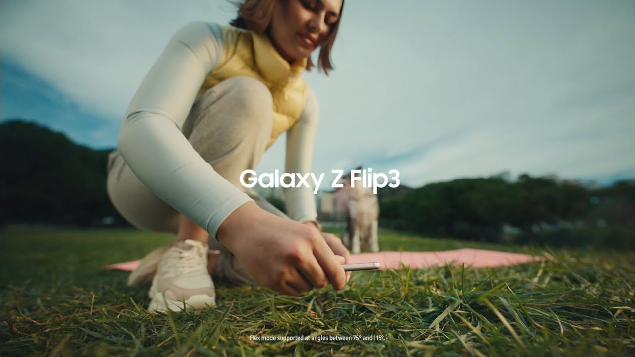 Galaxy Z Flip3: The Ultimate Workout Buddy : Samsung
