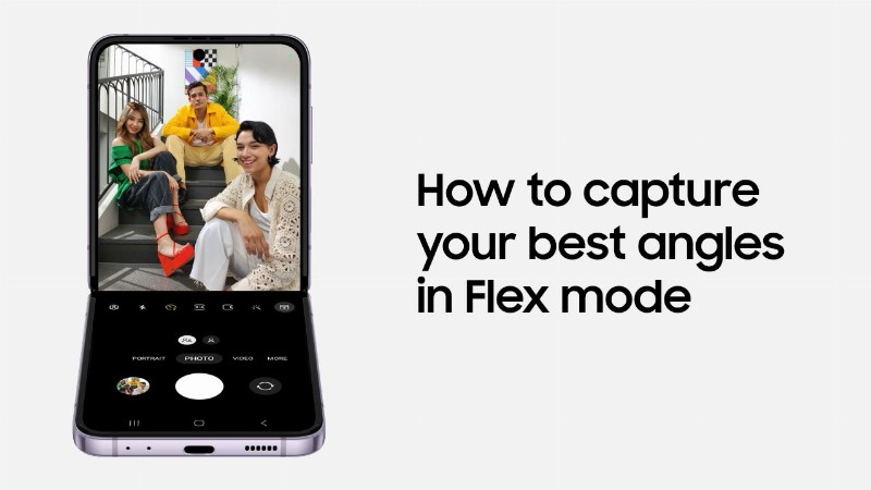 image 0 Galaxy Z Flip4: How To Capture Your Best Angles In Flex Mode : Samsung