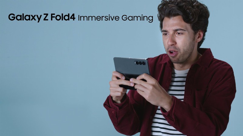 Galaxy Z Fold4: Immersive Gaming : Samsung