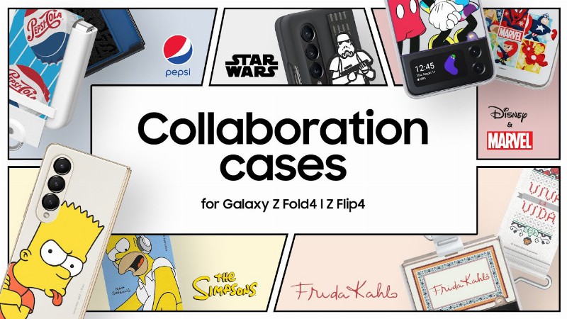 image 0 Galaxy Z Fold4 : Z Flip4: Introducing Collaboration Cases For Galaxy Z Fold4 And Z Flip4 : Samsung