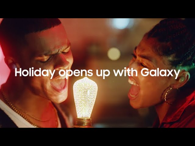 Holiday Opens Up With Galaxy Buds2 & Galaxy S21+ 5g : Samsung