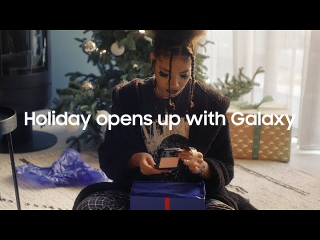 Holiday Opens Up With Galaxy Z Flip3 5g & Galaxy Watch4 : Samsung