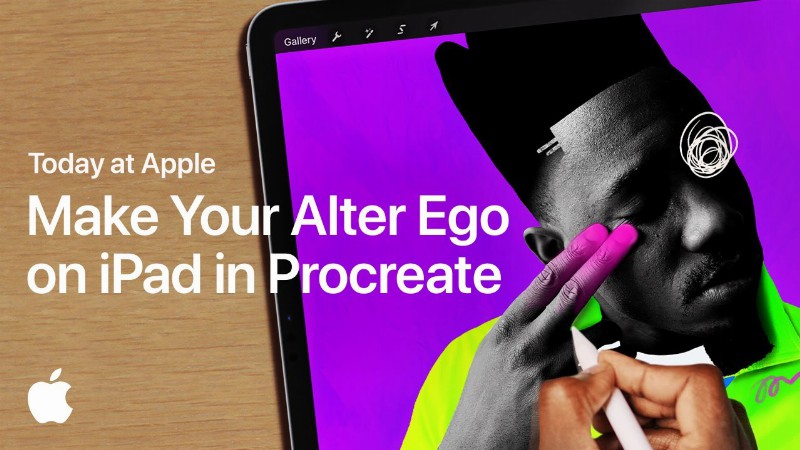 How To Make Your Alter Ego On Ipad In Procreate With Temi Coker : Apple