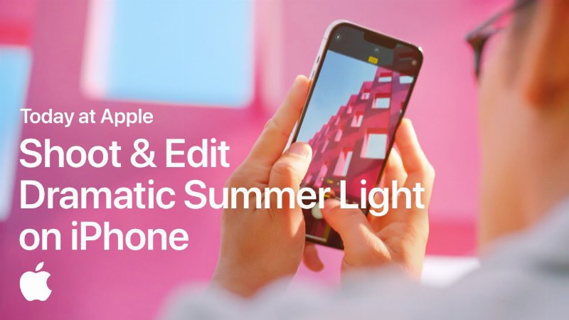 How To Shoot & Edit Dramatic Summer Light On Iphone : Apple