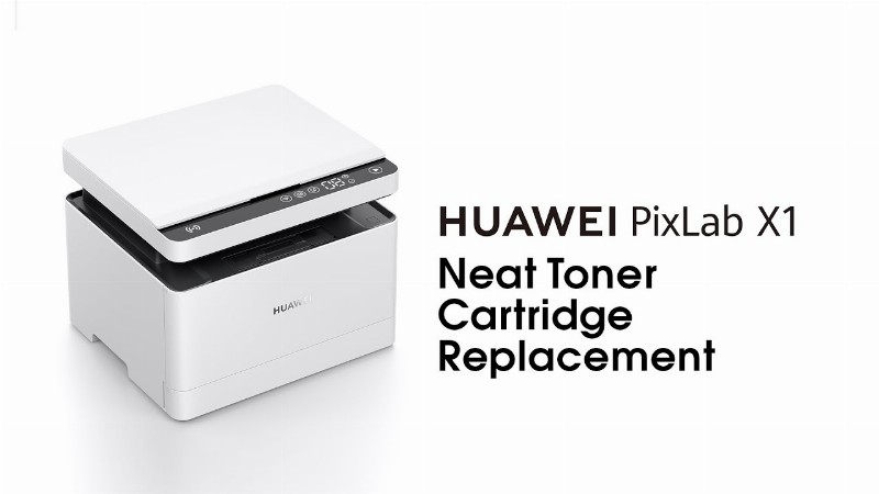 Huawei Pixlab X1 Operation Guide – Neat Toner Cartridge Replacement