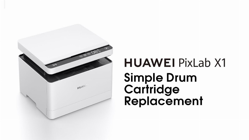 Huawei Pixlab X1 Operation Guide – Simple Cartridge Replacement