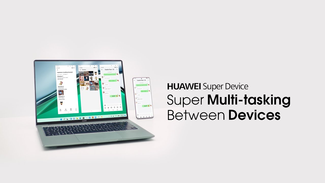 Huawei Super Device - Super Multi-tasking Between Devices