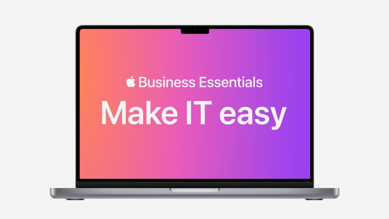 Introducing Apple Business Essentials : Apple
