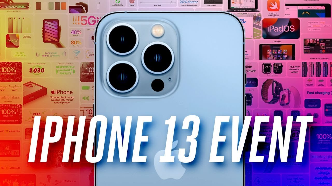 Iphone 13 Event In 15 Minutes