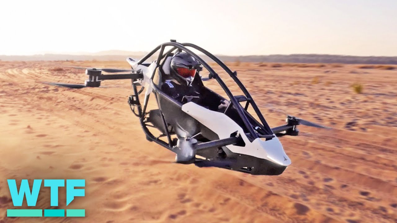 Jetson One: A Personal Flying Vehicle Just For Having Fun