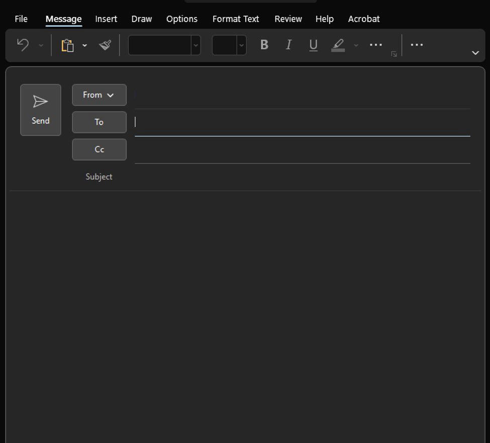 image  1 Microsoft - Dark mode Outlook, Word, and PowerPoint