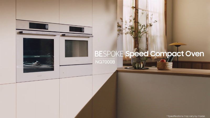 image 0 Nq7000b: Bespoke Speed Compact Oven : Samsung