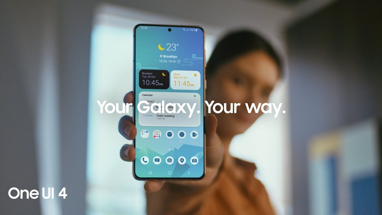 One Ui 4: Organize Your Galaxy Your Way. : Samsung