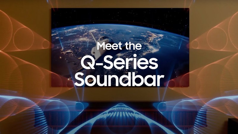 Q-series Soundbar: Made For More : Samsung