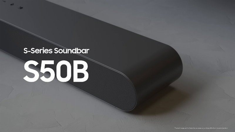 S-series Soundbar S50b: Premium Design Meets Superior Sound : Samsung