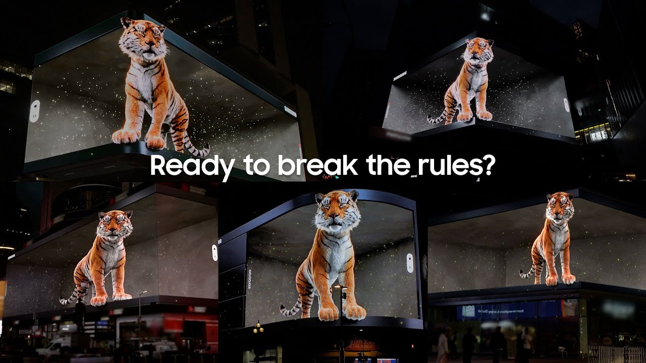 Samsung Galaxy Unpacked February 2022: Tiger In The City