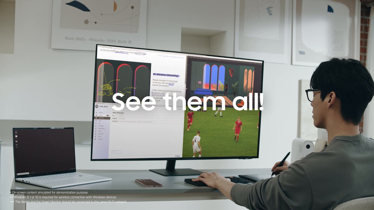image 0 Smart Monitor: Bigger Really Is Better : Samsung