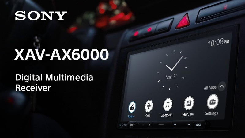 Sony Xav-ax6000 Digital Multimedia Car Receiver Official Product Video (ap2) : Official Video