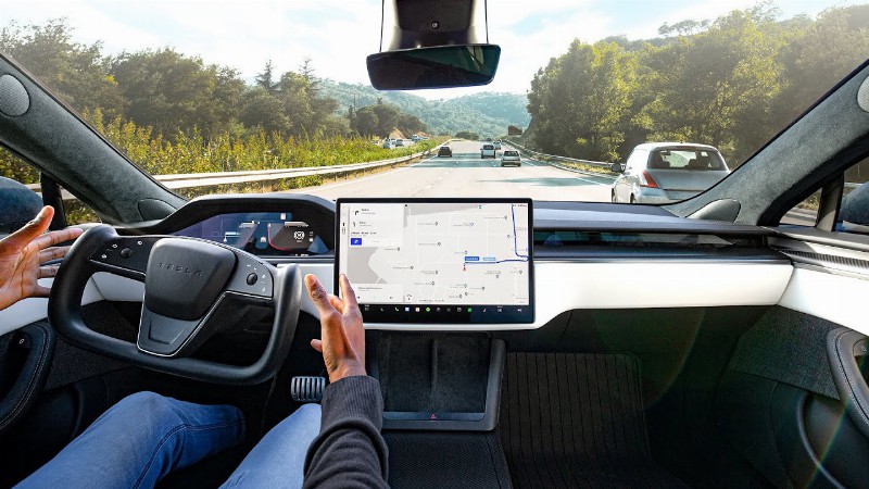 image 0 Tesla Self Driving Vs Everyday Roads!