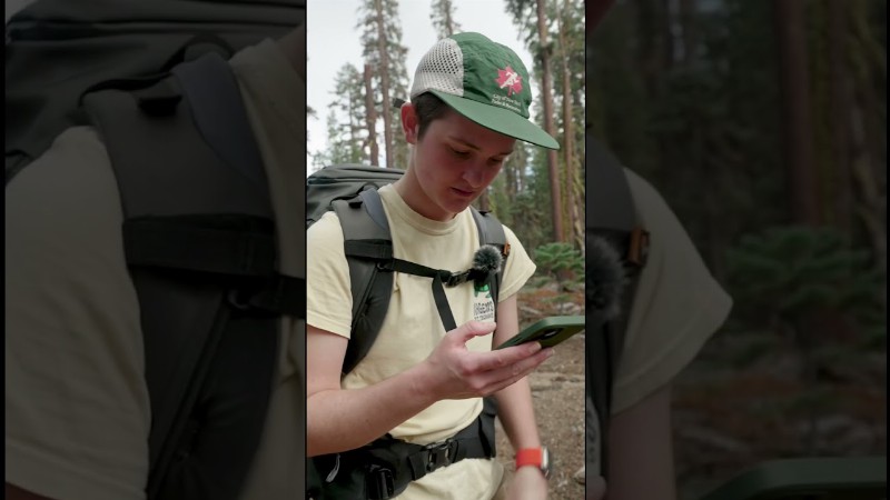 image 0 Testing The Apple Watch Ultra’s Gps Backtrack Feature In Yosemite #shorts