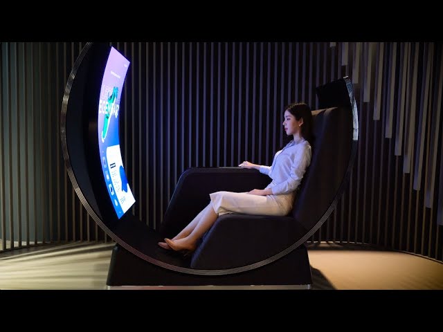 image 0 The Throne Of Awesome: Lg Display's Media Chair Concept