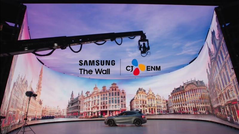 The Wall: Case Study — Cj Enm Virtual Production Stage : Samsung