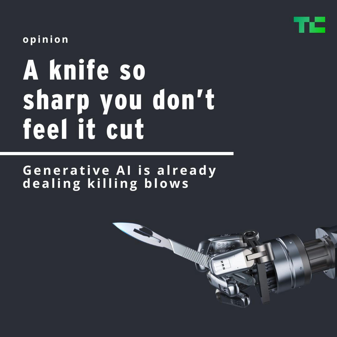 image  1 There’s an ongoing and heated debate about whether generative AI — like the technology that powers O