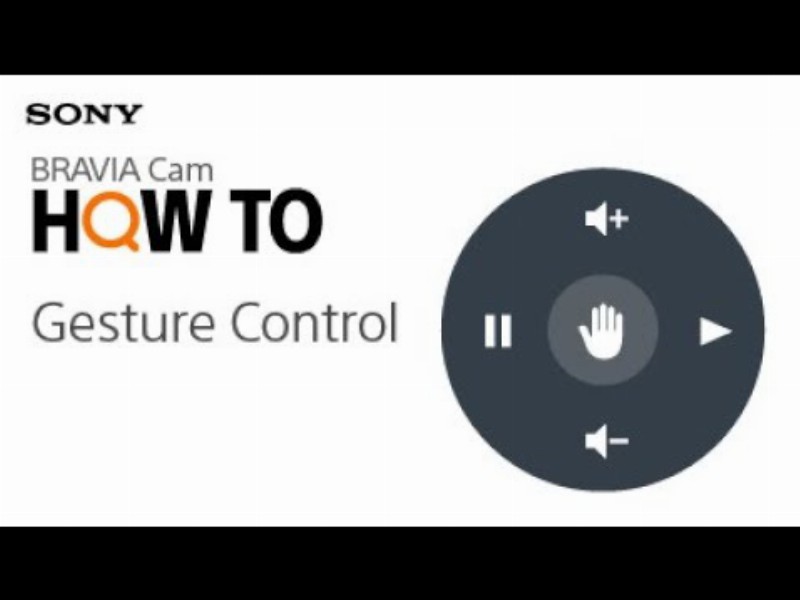 Tips Video : Bravia Cam - Gesture Controls : Sony Official