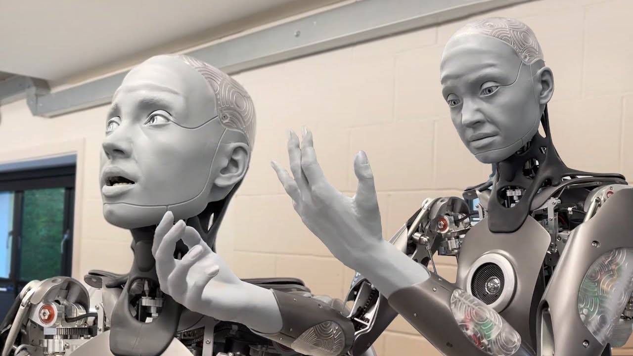 Watch Ameca The Humanoid Robot In Its First Public Demo