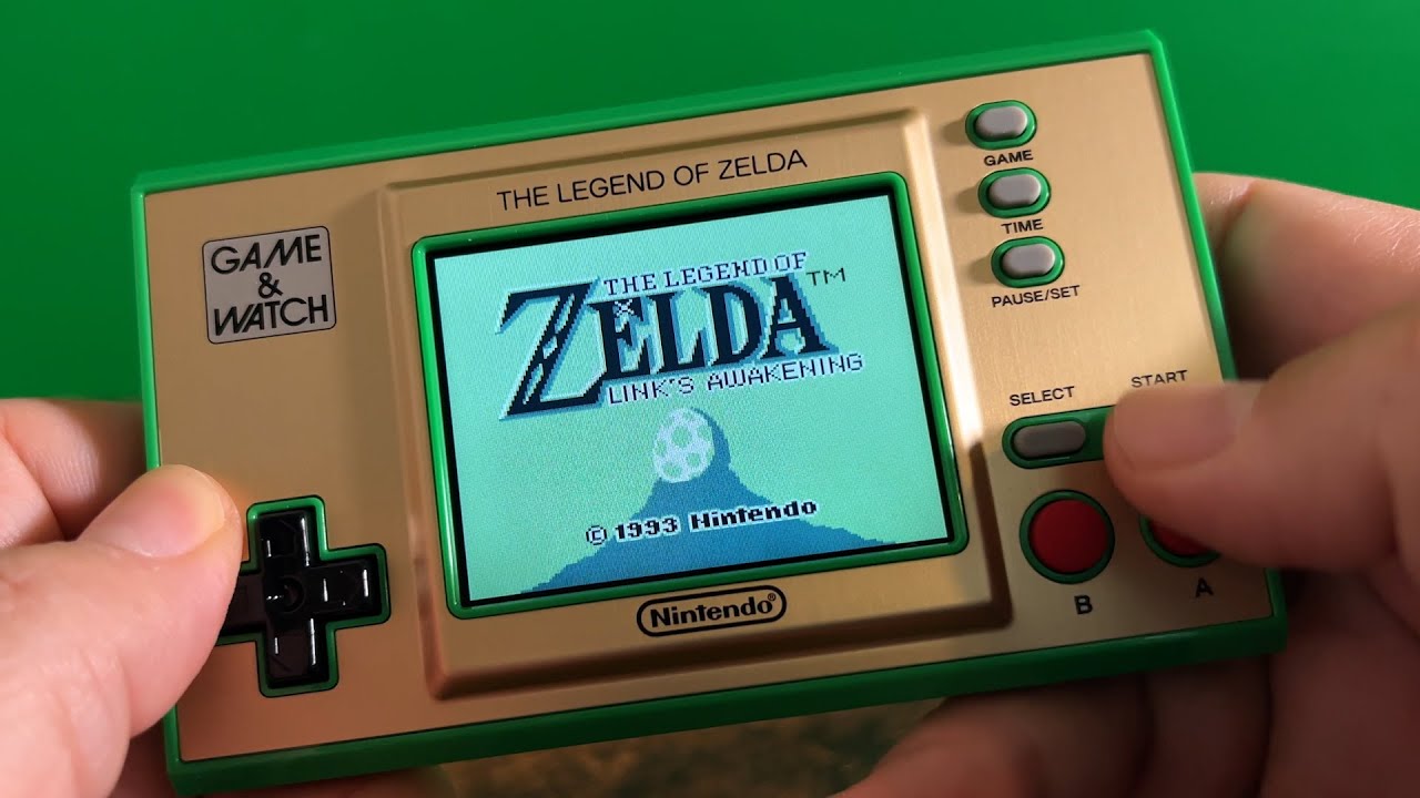 image 0 We Unbox And Play Nintendo's Zelda Game & Watch